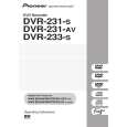 PIONEER DVR-231-AV Instrukcja Obsługi
