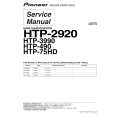 PIONEER HTP-75HD/KUCXJ Instrukcja Serwisowa