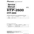 PIONEER HTP-3600/KUCXCN Instrukcja Serwisowa