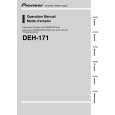 PIONEER DEH-171/EW Instrukcja Obsługi