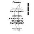 PIONEER RM-V2550BU/LUB/CA Instrukcja Obsługi