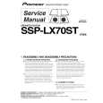 PIONEER SSP-LX70ST/XTW/E Instrukcja Serwisowa