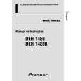 PIONEER DEH-1480B/XBR/ES Instrukcja Obsługi