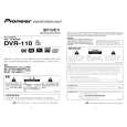PIONEER DVR-110CH/BXV/CN5 Instrukcja Obsługi