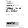PIONEER DEH-2100UB/XN/EW5 Instrukcja Serwisowa