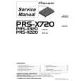 PIONEER PRS-X220/XH/EW Instrukcja Serwisowa