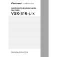 PIONEER VSX-816-K/SPWXJ Instrukcja Obsługi