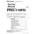 PIONEER PRO-110FD Instrukcja Serwisowa