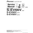 PIONEER SEV66V Instrukcja Serwisowa