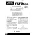 PIONEER PDX66 Instrukcja Obsługi