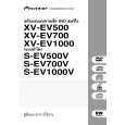 PIONEER XV-EV1000/DTXJ Instrukcja Obsługi