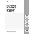 PIONEER XV-DV8 Instrukcja Obsługi