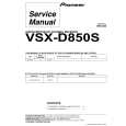 PIONEER VSX-D850S Instrukcja Serwisowa