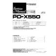 PIONEER PDX550 Instrukcja Serwisowa