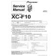 PIONEER XC-F10/ZUXJ/CA Instrukcja Serwisowa
