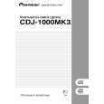 PIONEER CDJ-1000MK3/WYSXJ5 Instrukcja Obsługi