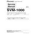 PIONEER SVM-1000/WAXJ5 Instrukcja Serwisowa