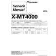 PIONEER X-MT4000/DDXCN Instrukcja Serwisowa