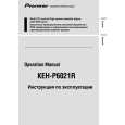 PIONEER KEH-P6021R/XN/EE Instrukcja Obsługi