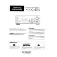 PIONEER VSX454 Instrukcja Obsługi