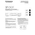 PIONEER SPD07 Instrukcja Obsługi