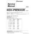 PIONEER KEHP8900R Instrukcja Serwisowa