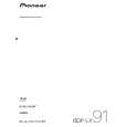 PIONEER BDP-LX91/WL Instrukcja Obsługi