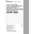 PIONEER SVM-1000/WYXJ5 Instrukcja Obsługi