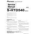 PIONEER S-HTD540/XTW/UC Instrukcja Serwisowa