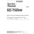 PIONEER SD-T500W/SAM Instrukcja Serwisowa