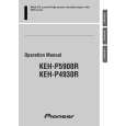 PIONEER KEH-P5900R Instrukcja Obsługi