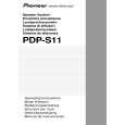 PIONEER PDP-S11 Instrukcja Obsługi