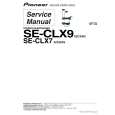 PIONEER SE-CLX7/XZC/EW5 Instrukcja Serwisowa