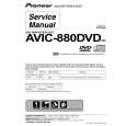 PIONEER AVIC-880DVD Instrukcja Serwisowa