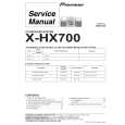 PIONEER XHX700 Instrukcja Serwisowa