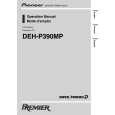 PIONEER DEH-P390MP/XU/UC Instrukcja Obsługi