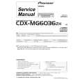 PIONEER CDXMG6036 Instrukcja Serwisowa