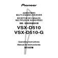 PIONEER VSX-D510-G/BXJI Instrukcja Obsługi