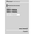 PIONEER DEH-1950A/XN/EC Instrukcja Obsługi
