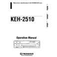 PIONEER KEH-2510 Instrukcja Obsługi