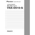 PIONEER VSX-D510-G/NKXJI Instrukcja Obsługi
