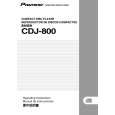 PIONEER CDJ-800/RFXJ Instrukcja Obsługi