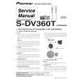 PIONEER S-DV360T/XTW/EW5 Instrukcja Serwisowa