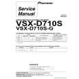 PIONEER VSX-D710S-G Instrukcja Serwisowa