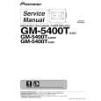 PIONEER GM-5400T/XJ/ES Instrukcja Serwisowa
