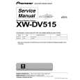 PIONEER XW-DV515/LFXJ Instrukcja Serwisowa
