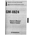 PIONEER GM-X624 (FR) Instrukcja Obsługi