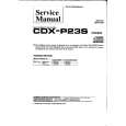 PIONEER CDXP23S Instrukcja Serwisowa