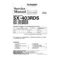 PIONEER SX203RDS Instrukcja Serwisowa