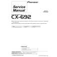PIONEER CX-692 Instrukcja Serwisowa